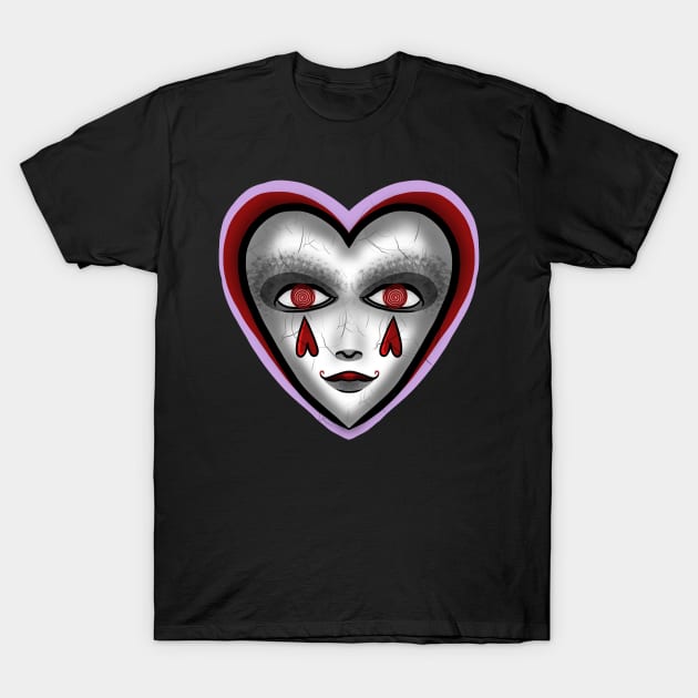 Sad lovely Heart T-Shirt by mizaarte